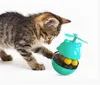 Cat Food Leakage Device Teaser Stick Cat Toy Ball Turntable Roly-poly Training Improving Intelligence Cat Toys