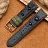 Watch Bands 18192021222324mm Nylon Canvas Band Universal Men Diving Waterproof Bracelet for Strap 230727