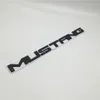 Ford Mustang için Shelby GT Ön Bonnet Arka Bagaj Boot Metal Amblem Bagaj Kapağı Logo İsim Tabanı 340 26mm300E