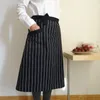 Rękawiczki jednorazowe 1PC Wasit Fartuch dla mężczyzn Delantal Cocina Baking Aprons Mandiles de Mujer Restauracja szef kuchni Articulos y Hogar