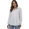 Chemisiers pour femmes élégant petit vent parfumé femme Blouse boutonnée décontracté chemise à manches longues costume ample col hauts mode 2023