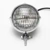 Motorcykelbelysning Motorcykel 4 tum strålkastare Amber Light Lamp Assembly för Harley Cruiser Chopper X0728