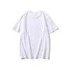 A Bathing Ape Shirt Summer White New Youth Leisure Neon Light Slogan Stampato T-shirt a forma di scimmia da bagno