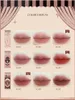 Lipstick Flower Knows Chocolate Series Cloud Lip Cream Velvet Matte Liquid Lipstick Mud 9 Colors Long-lasting Waterproof 4.5ml Makeup 230727