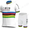 Jersey cycliste sets White Ineos Grenadier Team Set Short Champion Clothing Vêtements Bike Shirts Suit Bicycle Bib Shorts MTB Wear 230728