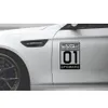 1PC Digitale Sportwagen Stickers Zijdeur Body Gepersonaliseerde Gemodificeerde Decals288p