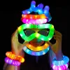 DIY Tubes Pop Lumineux Led Tube En Plastique Rétractable De Couleur Fluorescente Enfants Jouets Sensoriels Adultes Enfant Stress Soulager Squeeze Toy LL