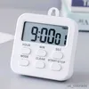 Minuteries LED minuterie de cuisine avec horloge et alarme support magnétique compte à rebours pour la cuisson cuisson étude sport