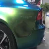 Super lucido metallizzato Verde giungla Vinile Car Wrap Foil Air Metal Forest Green Film Car Wrapping 1 52x18m 5x59ft266K