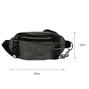 Waist Bags Fashion Rhinestone Bag Shiny Diamond Fanny Pack Chain Shoulder Crossbody Belt Hip Bum Purse Brand Designer Handbags