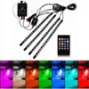 LED RGB Car Interior Strip Atmosphere Voice Sensor Sound Control Lights319B