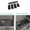 Car Partition ABS Black Trunk Storage Slot Partition Decoration Cover For Jeep Wrangler JL Interior Accessories283c
