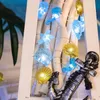 Dekoracje ogrodowe 2M 3 m Ocean Life LED OPPER Wire Lights Strings Dekoracja Dormitorium sypialni Hipokamps Starfish Party Lighting Wodoodporny 230727