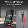 Мультиметра Mastfuyi Smart Digital Multimeter с кронштейном большой ЖК -экраны экрана AC/DC напряжение емкость OHM Diode NCV HZ Live The Check 230728