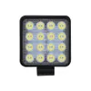 Mini 16LED 27W 48W LED barre lumineuse de travail projecteur carré 12V 24V barre de lumière LED tout-terrain pour camion tout-terrain 4X4 4WD voiture SUV ATV298S