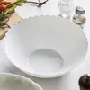 Miski Nieregularna szklana szklana sałatka Sałatka serwująca naczynia do przechowywania pojemnik na śniadanie pojemnik na dekorację kuchenną zastawa stołowa
