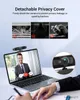 Webcams 4K 1080p Web Kamerası Otomatik Focus Web Kamera PC Bilgisayar Canlı Yayın Video Çalışması İçin Webcamera