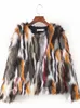 LANMREM Damen Kunstpelzmantel, bunt, elegant, luxuriös, warm, Kunstpelz, Jacke, Oberbekleidung, 2023, Frühling, Winter, Mode, 2R2810 HKD230727