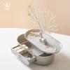 Jewelry Stand WE Antlers Jewelry Rack Creative Earrings Necklace Ring Bracelet Deer Jewelry Cases Display Stand Tray Tree Storage Gifts 230728