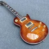 ترقية مخصصة 1959 R9 Tiger Flame Electric Guitar for Standard LP 59 Guitar306J