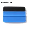 Whole-2PCS Squeeegee Car Film Tool Vinyl Blue Plastic Sc​​reaper Squeeegee with Soft Edge Window Glassデカールアプリケーター12450