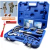 Igeelee Universal 2 in 1 Hydraulic Tube Expander and Flaring Tool Kit for 3 16 1 4 5 16 3 8 1 2 5 8 3 4 7 8インチソフトはCoppe2710を持っています