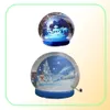 Fast Delivery Inflatable Snow Globe For Advertising 2M Dia Inflatalbe Human Snow Globe Christmas Yard Snow Globe With Blower And P6008968
