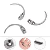 Hooks & Rails 3 Pcs Stainless Steel Anti-Theft Tag Hook Pin Opener Key Clothes Alarm Remover298Y