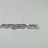 Dla Kia Carens Tylny bagażnik Chrome 3D Letter Badge Emblem Auto Tail Sticker 300M