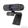 Webcams webcam câmera 1080P com microfone bate-papo vídeo ASHU H606