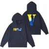 Felpa di alta moda vlone Mens Designer Felpa con cappuccio a maniche lunghe Felpa Hip Hop Street Style Pullover tuta con cappuccio Felpa con cappuccio da uomo pullover da uomo