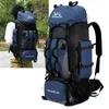 Sacos ao ar livre 90L Acampamento Bolsa de Ombro Caminhadas Trekking Saco Mochila Grande Capacidade Viagens Sacos de Esportes Ao Ar Livre Homens Bolsa Molle Cinto Bagagem Esporte 230728