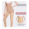 Waist Tummy Shaper Women Abdominal Liposuction Compression Garments Legs Stomach Post Surgery Weight Loss Body Shaper With Zipper Stage 1 And 2 230728