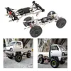 Electric RC CAR 1 10 Metal RC Chassis Kit Kit High Performance Party для 1 10 Scale WPL D12 Замена 230727