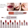 Outros itens de saúde e beleza por atacado 12 cores à prova d'água Nude Matte Veet Glossy Lip Gloss Lipstick Balm Sexy Women Fashion Makeup Dhrqc