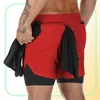 Hardloopshorts Camouflage Workout Heren 2In1 Dubbeldeks Sneldrogend Gym Sport Fitness Jogging Sportbroek5240546