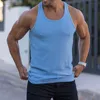 Canotte da uomo Canotte da uomo Estate Fast Dry Abbigliamento fitness elastico Palestra Corsa Allenamento Striscia verticale ultra sottile Abbigliamento sportivo senza maniche 230728