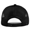 Ball Caps Zomer Mannen Baseball Mesh Bone Trucker Hoeden Voor Vrouwen Ademende Zonnehoed Clown Borduurwerk Casquette Vader Vissen Cap Drop De Dhle7