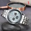 Armbanduhren für Herren, 2022, neue Herrenuhren, 48 mm Durchmesser, Quarzuhrwerk mit allen Zifferblättern, NAVITIMER 1884, Top-Luxusmarke, Chronograph Cl314C