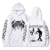 Sweats à capuche pour hommes Sweats Ghostemane impression recto verso Sweat à capuche mode homme hip-hop métal rock Sweat à capuche survêtement vêtements de rue 230727