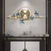 壁の時計豪華なミニマリスト時計モダンノルディックサイレントラージフォーマットスタイリッシュなエレガントな珍しいリロジ削除リビングルームディコア