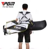 Golf Bags PGM Golf Bag Waterproof Men Caddy Golf Cart Tripod Rack Stuff Golf Bag Women Bracket Gun Stand Bag 14 Sockets QB026 230728