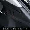 Autocollants de décoration de cadre de crochet de dernière rangée style de voiture pour Audi Q5 FY 2018 2019 accessoires intérieurs en acier inoxydable229U