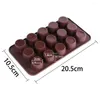 Bakvormen 1Pc Siliconen Mal Snoep Chocolade Schimmel Pan Jello Pindakaas Cup Gebak Cake Decorating Tool Keuken Accessoires