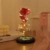 Fleurs décoratives Décorations d'arbres de Noël Ornement Jolie Saint Valentin Rose Cadeau Statue de jardin de gnome rouge Grand bain pour l'extérieur