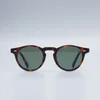 Solglasögon Peck solglasögon för kvinnor vintage ättiksyra runda polariserade vintage körglasögon för kvinnor grå lins solglasögon 230727