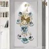 Wall Clocks Chinese Style Clock Living Room Home Fashion Art Atmosphere Decoration Hanging Table