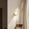 Wall Lamp Indoor Nordic Retro Cream Bed Head Bedroom Lighting LED Restaurant Modern Internal Sconces Wood Home Decoration Room Decor