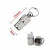 Huisdier Naam Adres Label Tag Opslag Capsule Vorm Halsband Opknoping Hanger Voor Hond Dierbenodigdheden L230620