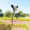 Decoraciones de jardín Cute Seagul Whirligig Adornos de molino de viento Flying Bird Series Molinillos de viento para decoración Stakes Spinner R6e3 230727